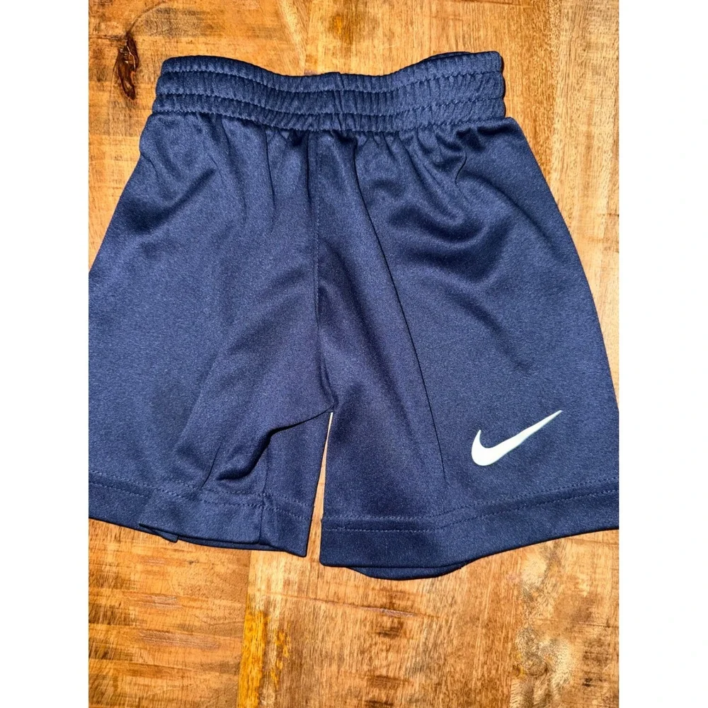 Nike Under Armour Boys Shorts Bundle 4pc Navy Blue Camo Dri-FIT Size 2T